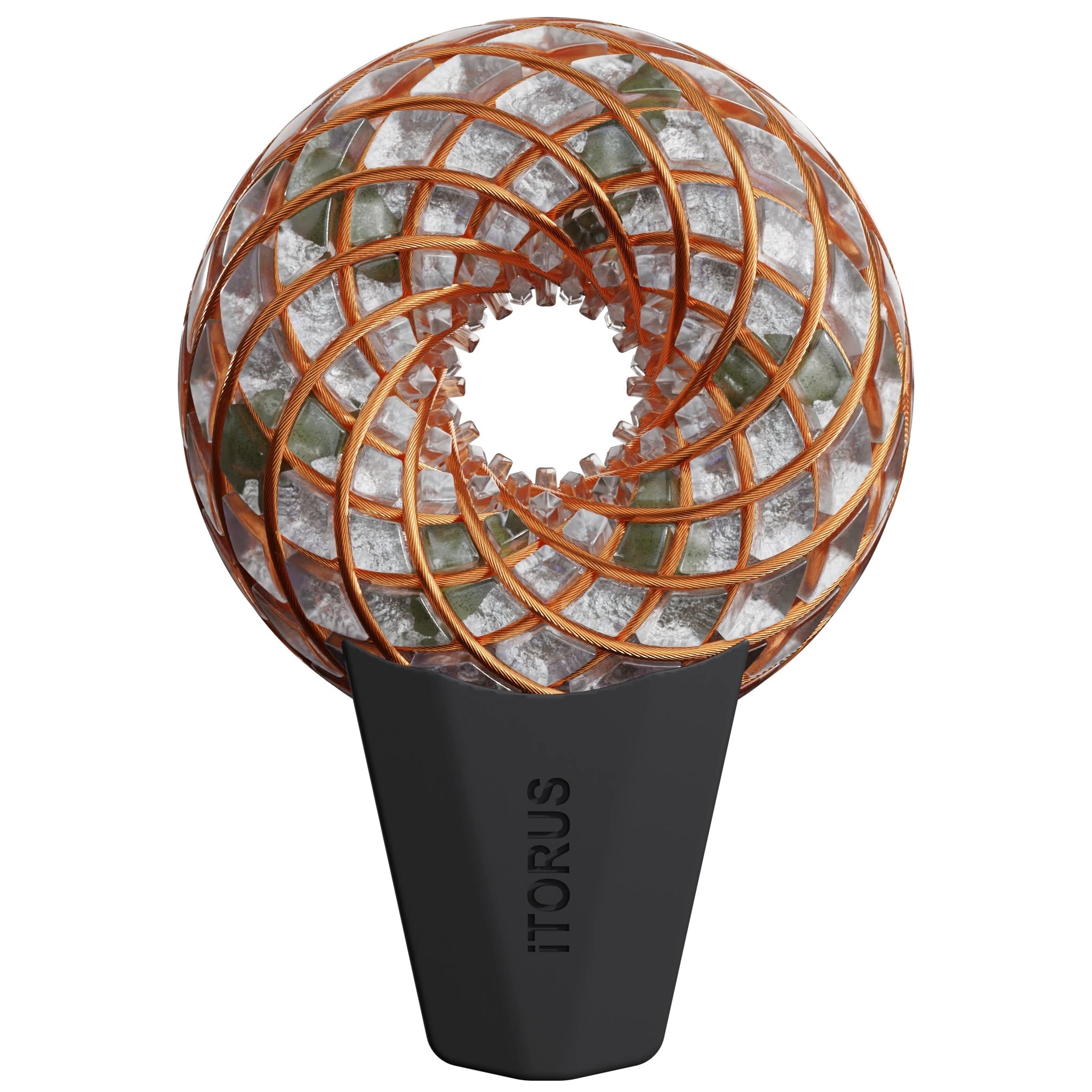 Moldavite and Angel Aura - iTorus i1 Portable PEMF Healing Device